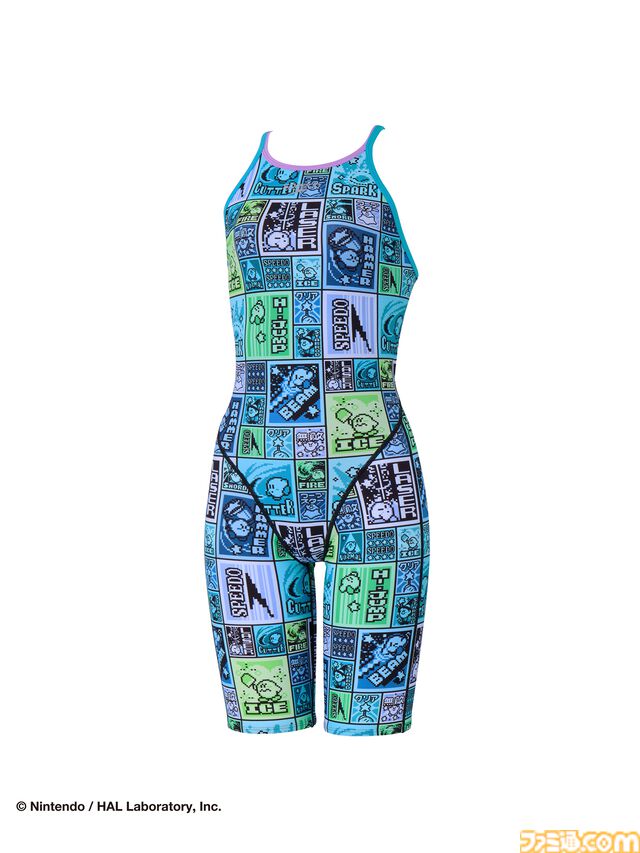 『星のカービィ』スイムキャップや水着など、プールでのトレーニングアイテムが登場。スイムウェアブランド“Speedo（スピード）”コラボ第2弾