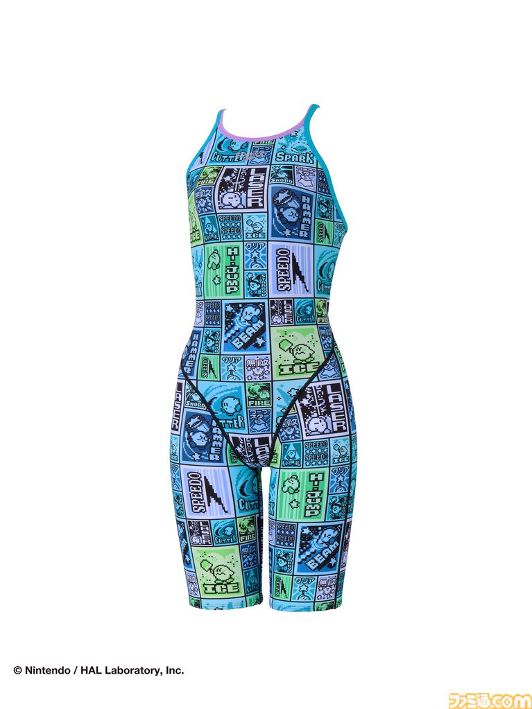 『星のカービィ』スイムキャップや水着など、プールでのトレーニングアイテムが登場。スイムウェアブランド“Speedo（スピード）”コラボ第2弾