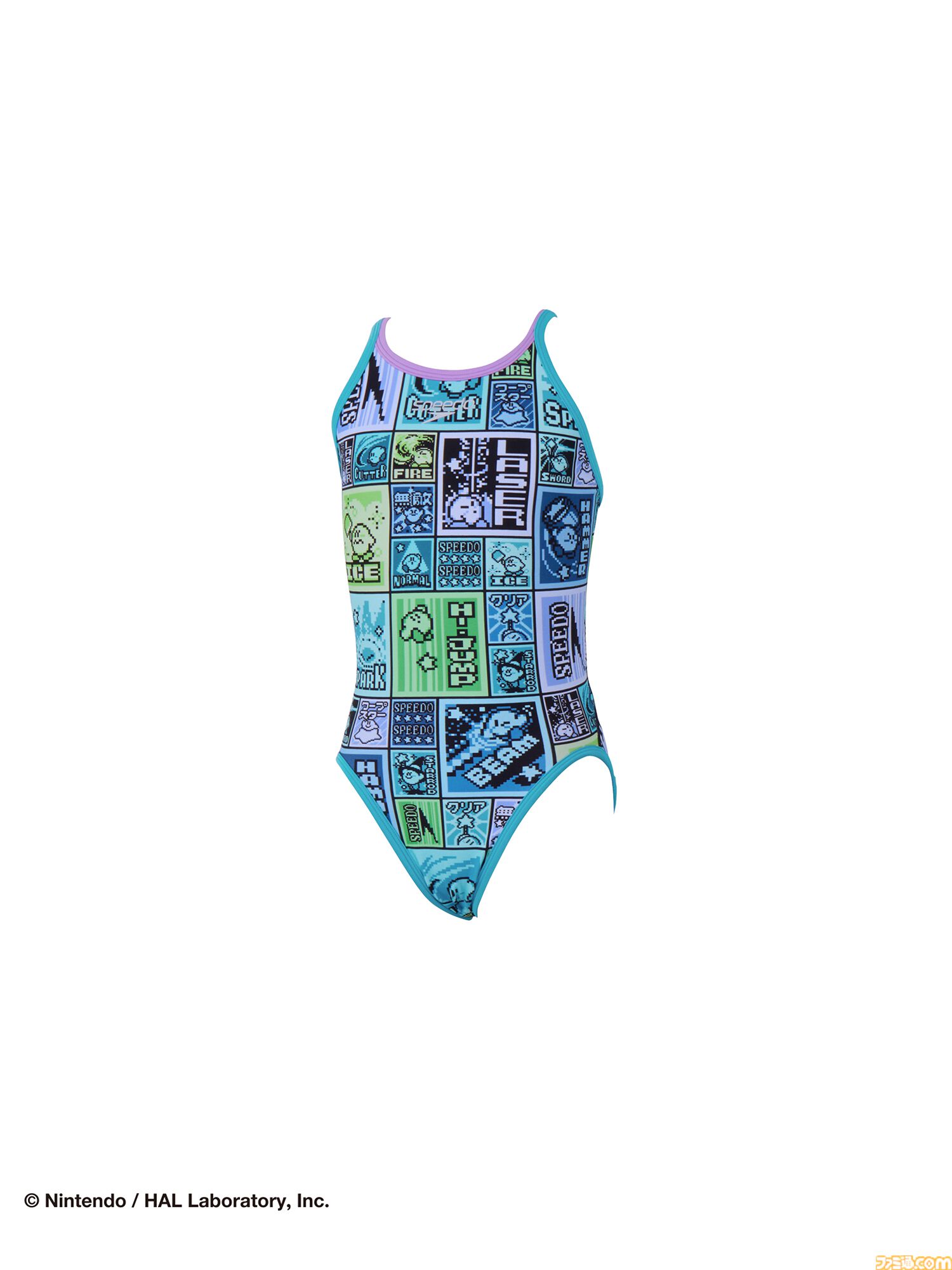 『星のカービィ』スイムキャップや水着など、プールでのトレーニングアイテムが登場。スイムウェアブランド“Speedo（スピード）”コラボ第2弾