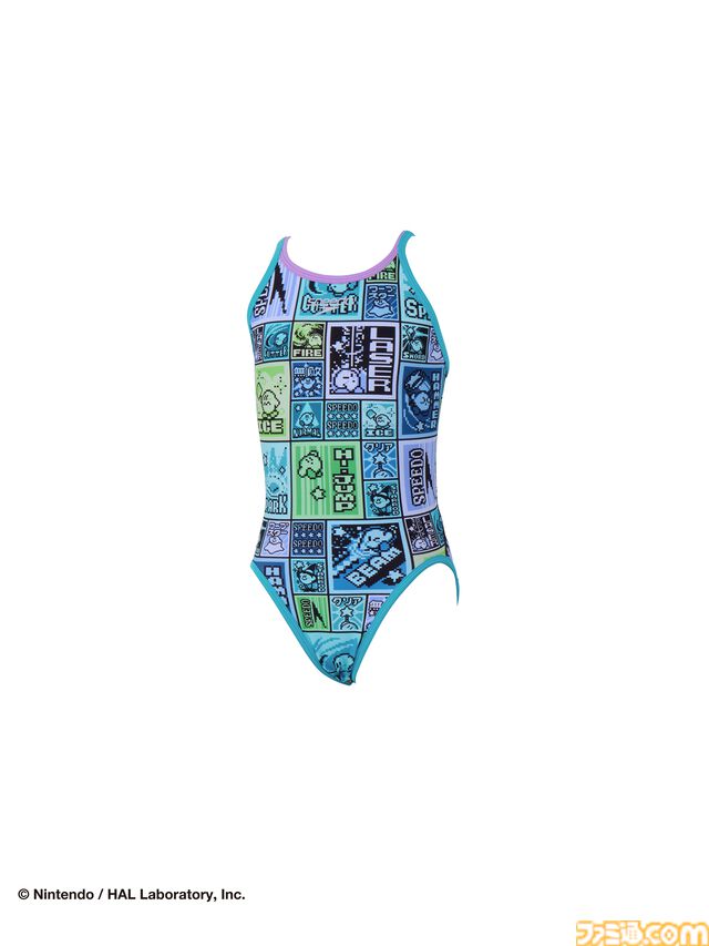 『星のカービィ』スイムキャップや水着など、プールでのトレーニングアイテムが登場。スイムウェアブランド“Speedo（スピード）”コラボ第2弾