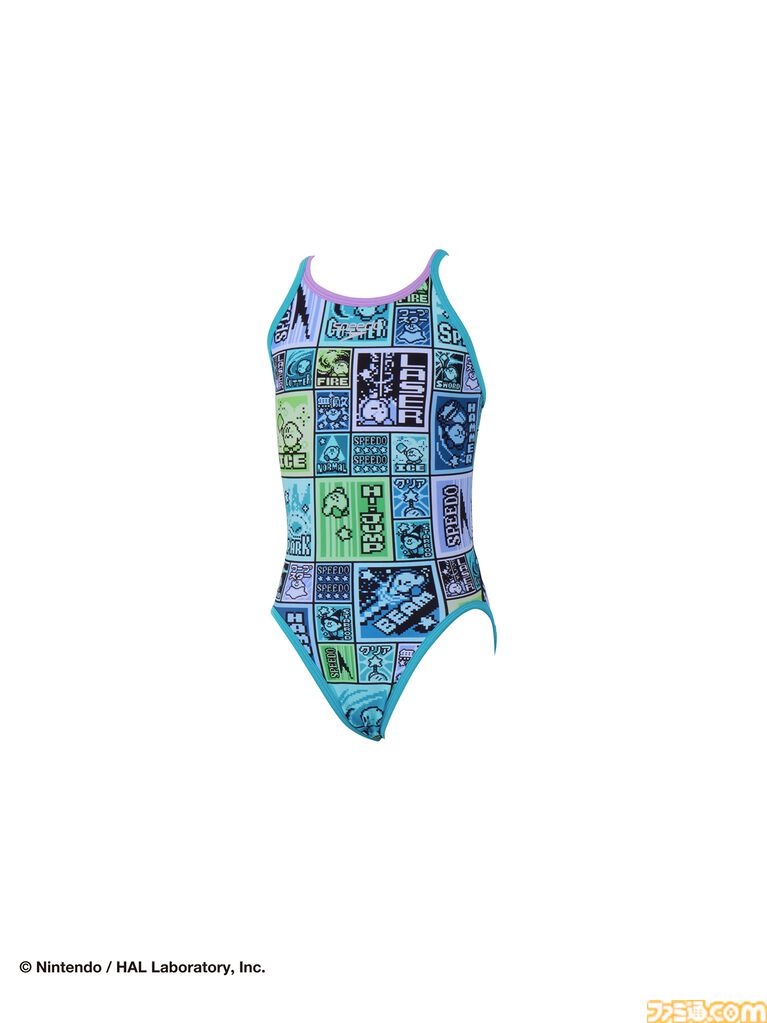 『星のカービィ』スイムキャップや水着など、プールでのトレーニングアイテムが登場。スイムウェアブランド“Speedo（スピード）”コラボ第2弾