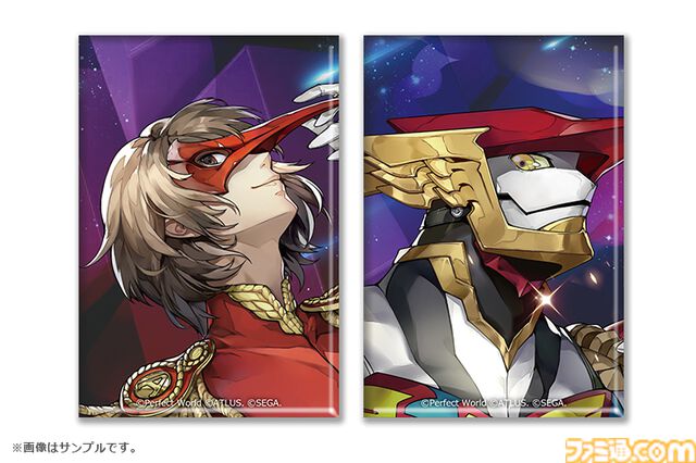 『ペルソナ5X』明智吾郎（クロウ）がグッズ化。ロビンフッドと並ぶスタイリッシュなアクスタ、アクキー、缶バッジが予約開始