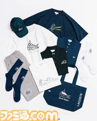 『ゴジラ』ラコステのコラボTシャツやポロシャツが発売決定。ゴジラヘッドとワニが共演したゆるかわいいデザイン