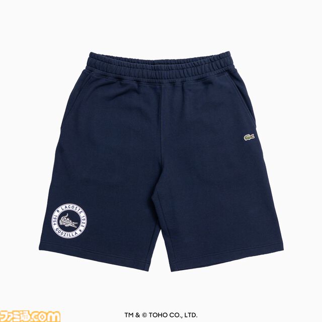 『ゴジラ』ラコステのコラボTシャツやポロシャツが発売決定。ゴジラヘッドとワニが共演したゆるかわいいデザイン