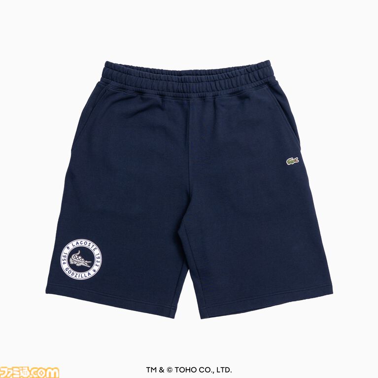 『ゴジラ』ラコステのコラボTシャツやポロシャツが発売決定。ゴジラヘッドとワニが共演したゆるかわいいデザイン