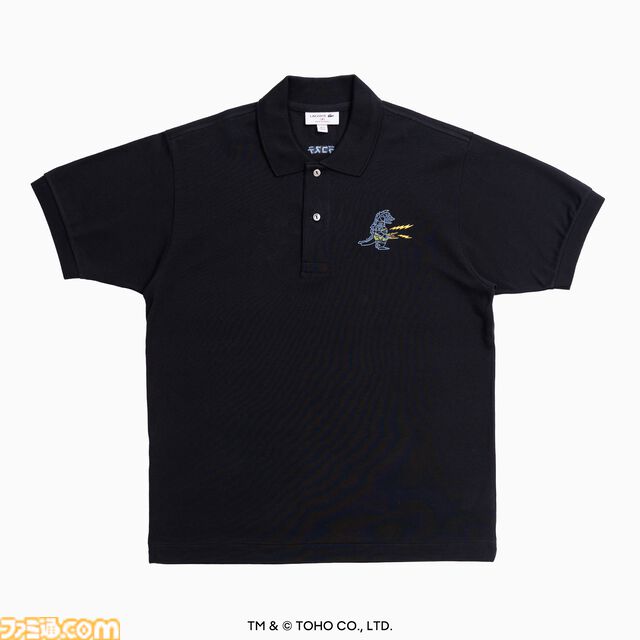 『ゴジラ』ラコステのコラボTシャツやポロシャツが発売決定。ゴジラヘッドとワニが共演したゆるかわいいデザイン