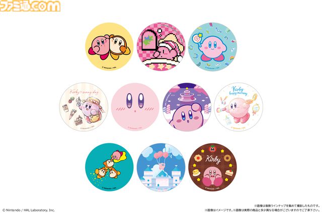 『星のカービィ』かわいすぎる"まんまる焼き”が今年も登場、4月21日よりファミマで発売。全10種のオリジナルシールがランダム封入