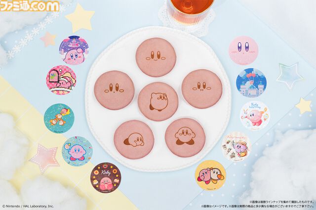 『星のカービィ』かわいすぎる"まんまる焼き”が今年も登場、4月21日よりファミマで発売。全10種のオリジナルシールがランダム封入