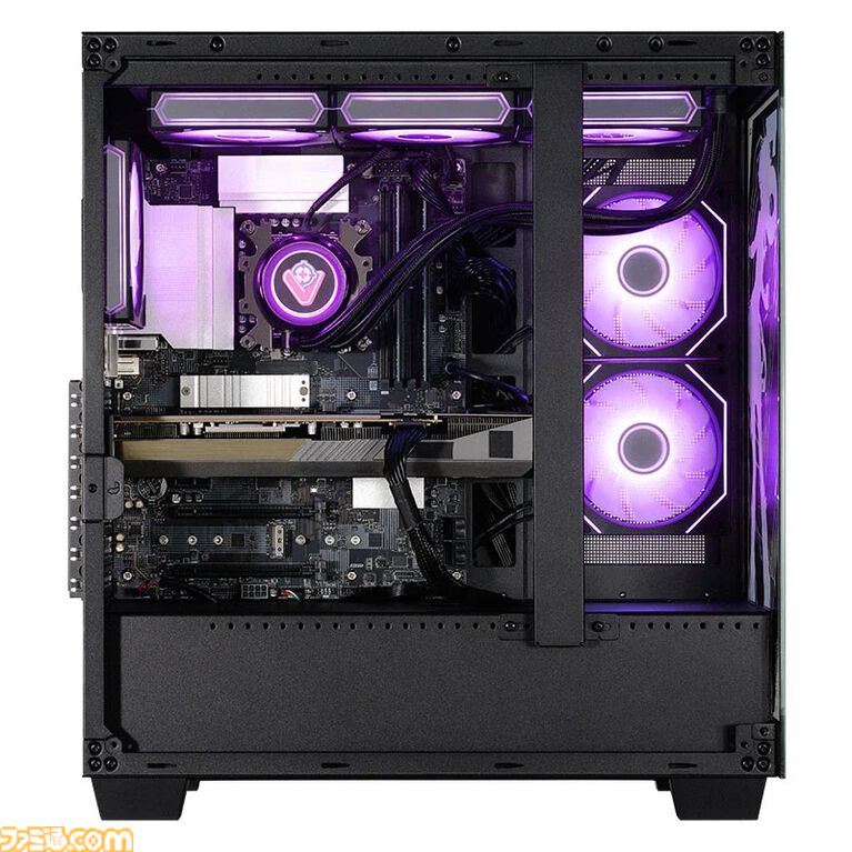 【ドスパラ】ぶいすぽっ!コラボのガレリアPCが大幅刷新。描き下ろしイラストやピラーレス採用の新モデルが販売開始。メンバー個別のカスタムパネルやシステムボイスも選べる