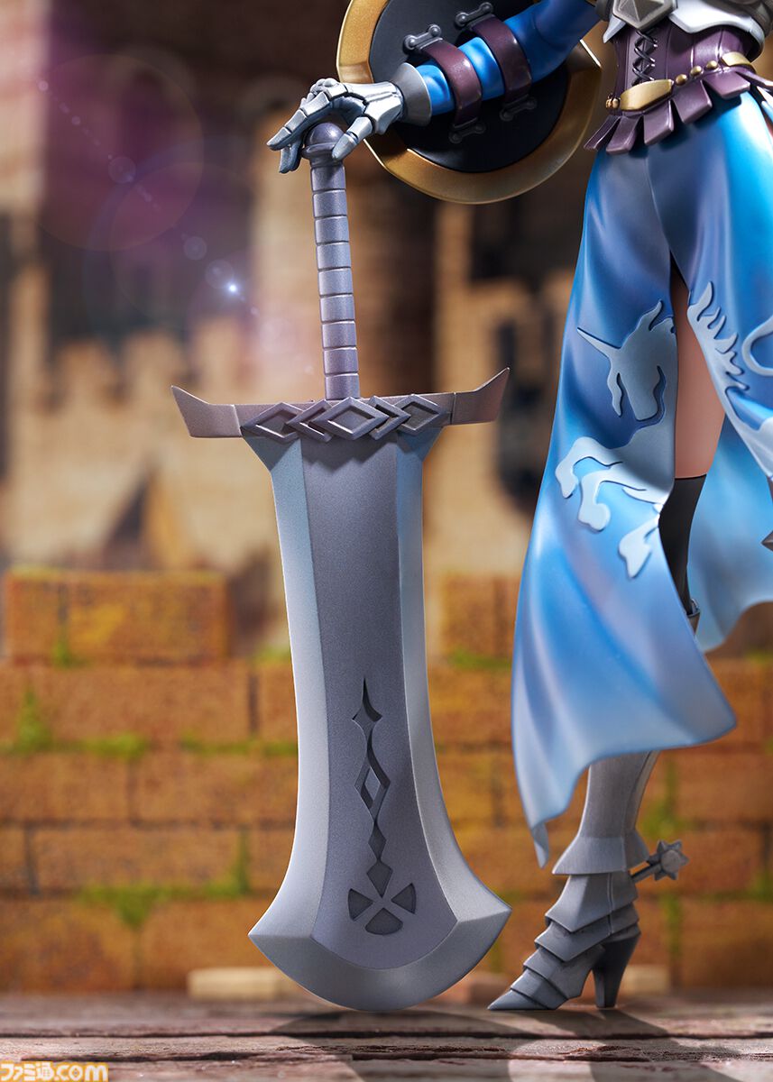 『ユニコーンオーバーロード』ヴァージニアの“ヴァルキュリア”姿が1/7スケールでフィギュア化。ゲームの電撃ストア限定特典はアクリルコースタースタンド