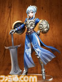 『ユニコーンオーバーロード』ヴァージニアの“ヴァルキュリア”姿が1/7スケールでフィギュア化。ゲームの電撃ストア限定特典はアクリルコースタースタンド