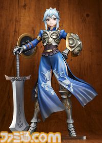 『ユニコーンオーバーロード』ヴァージニアの“ヴァルキュリア”姿が1/7スケールでフィギュア化。ゲームの電撃ストア限定特典はアクリルコースタースタンド