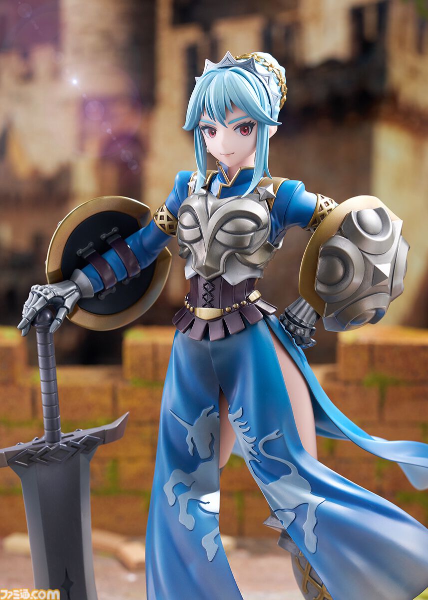 『ユニコーンオーバーロード』ヴァージニアの“ヴァルキュリア”姿が1/7スケールでフィギュア化。ゲームの電撃ストア限定特典はアクリルコースタースタンド