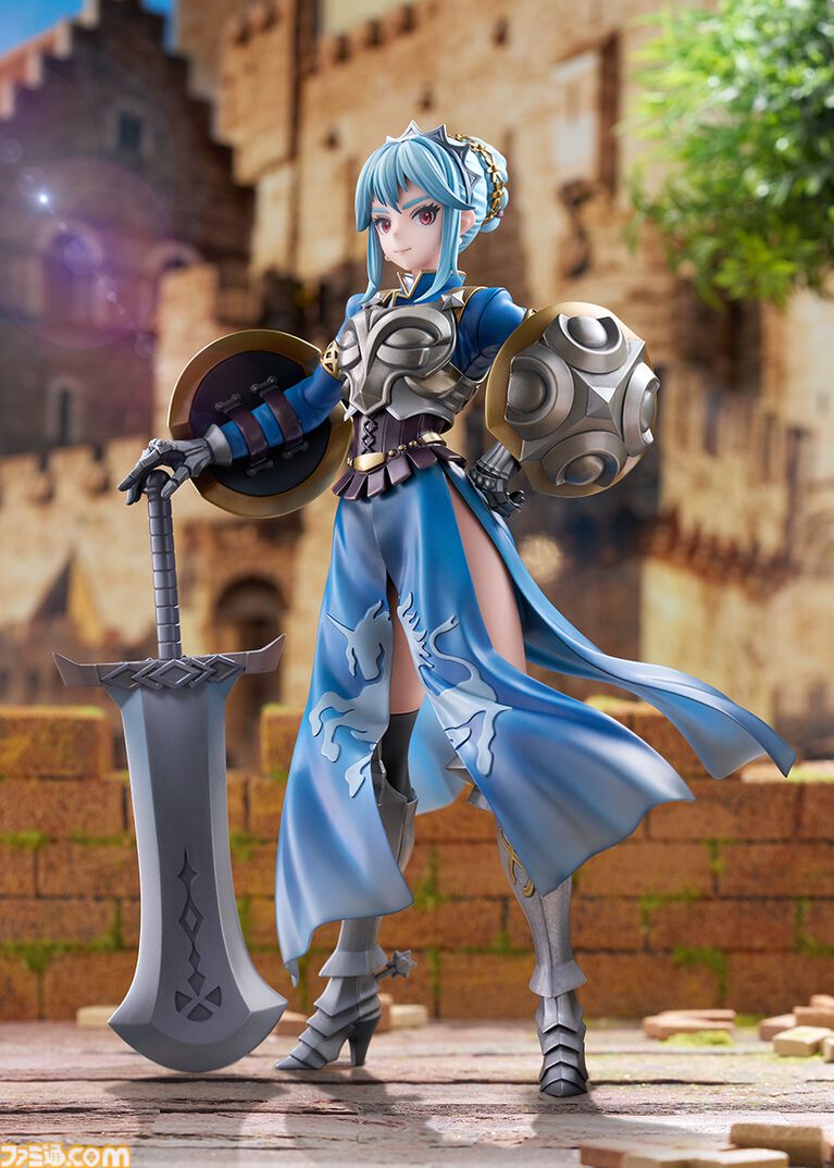 『ユニコーンオーバーロード』ヴァージニアの“ヴァルキュリア”姿が1/7スケールでフィギュア化。ゲームの電撃ストア限定特典はアクリルコースタースタンド