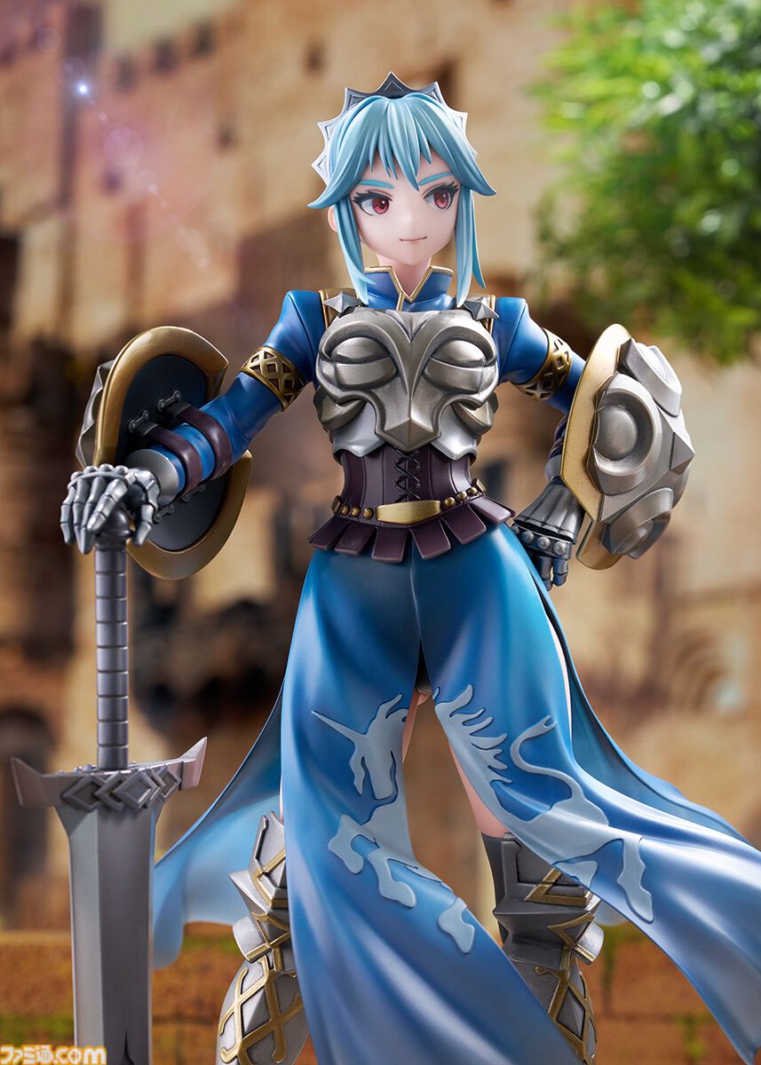 『ユニコーンオーバーロード』ヴァージニアの“ヴァルキュリア”姿が1/7スケールでフィギュア化。ゲームの電撃ストア限定特典はアクリルコースタースタンド