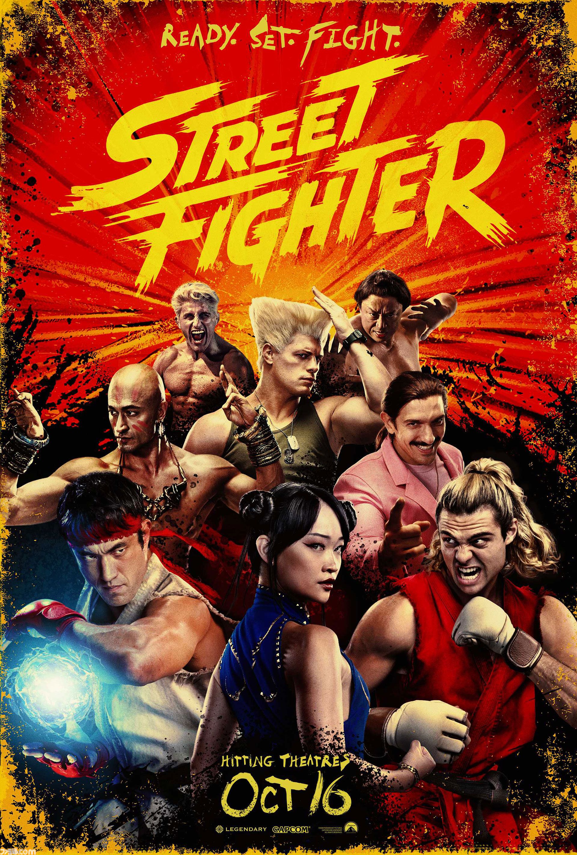 映画『ストリートファイター』高橋広樹、岸祐二、折笠富美子などゲーム