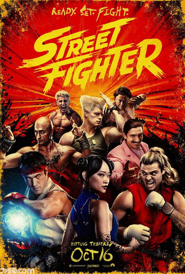 映画『ストリートファイター』高橋広樹、岸祐二、折笠富美子などゲーム版でおなじみの声優が日本語吹替を担当。波動拳、昇龍拳が炸裂する予告映像も