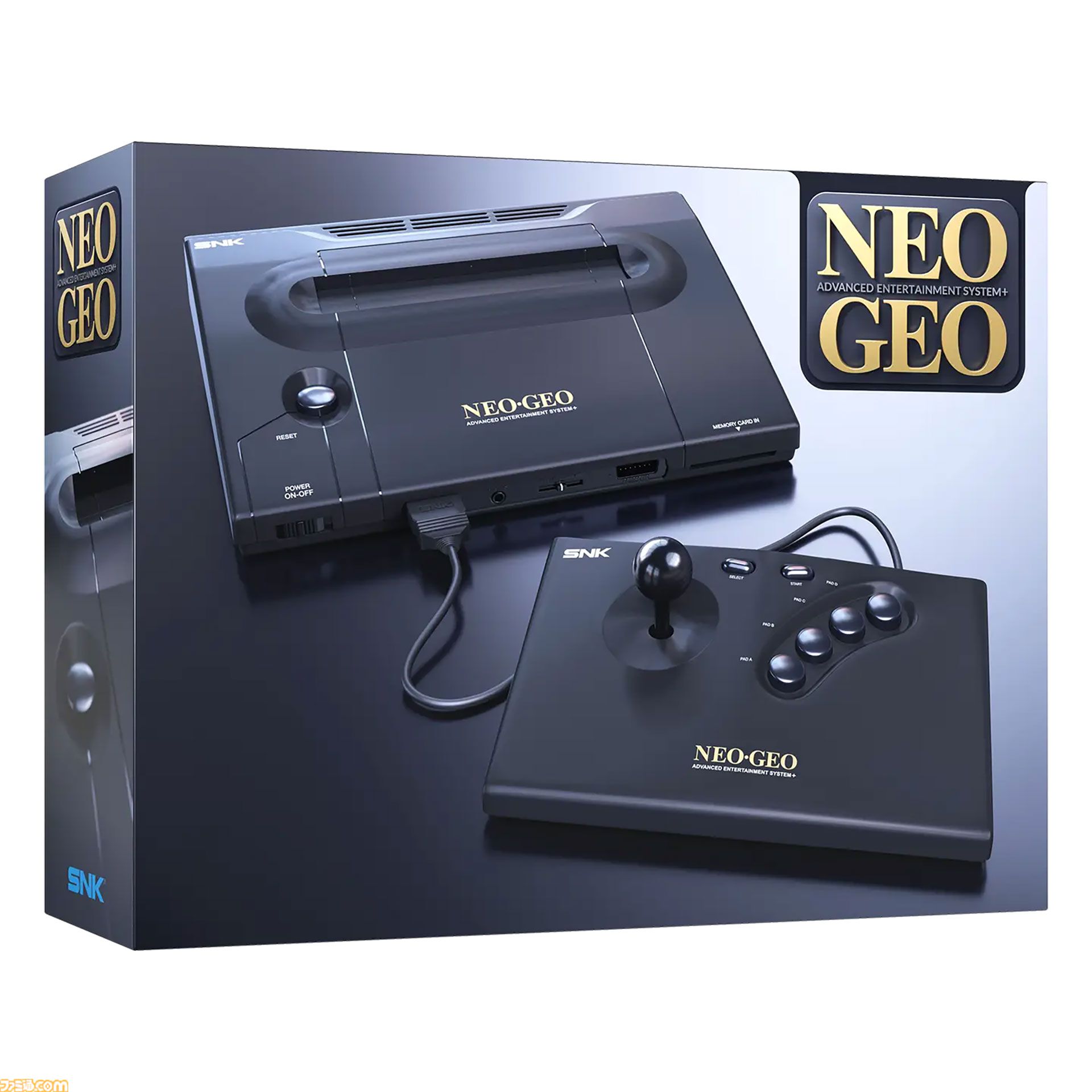 SNK NEO GEO ロム　ソフト12種14本付き 動作確認済み NEOGEO AES＋】11月12日発売。100メガショックのネオジオが現代に復活