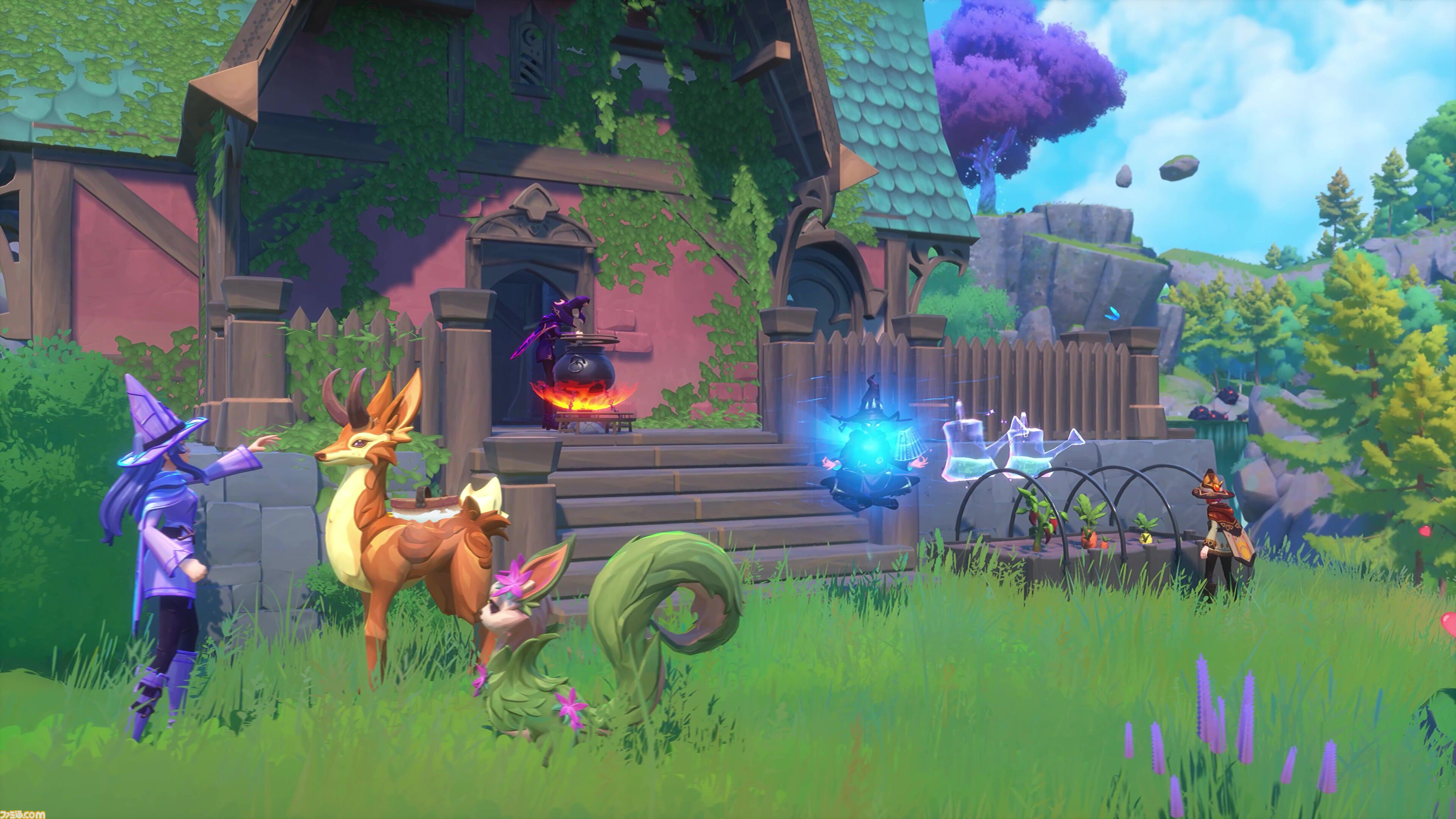 『Witchspire』魔女たちが挑むオープンワールド協力アドベンチャー。6月10日に早期アクセス開始、広大な魔法世界に広がるバイオームを探索
