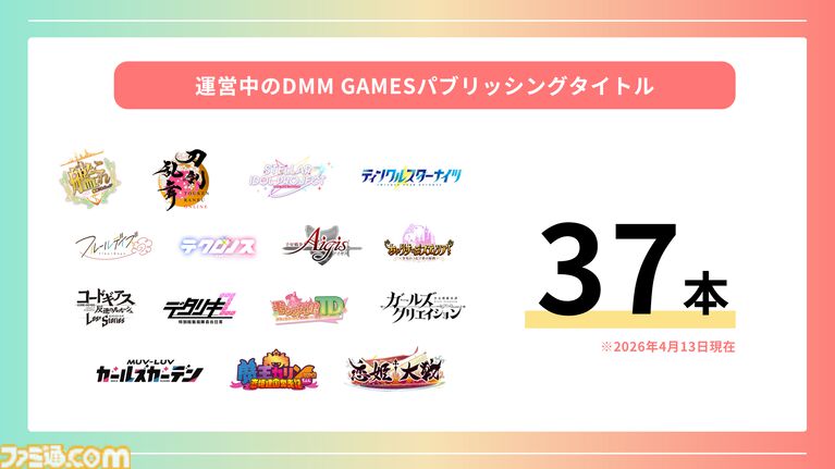 登録者4000万人を突破した巨大プラットフォーム“DMM GAMES”が2026年度の展開を発表。iOS向け独自ストアアプリは6月にリリース予定、R18版の可能性も