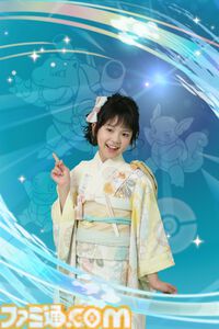 『ポケモン』スタジオアリスの新作和装がかわいい。イーブイの一つ身はフードと大きな尻尾がついた着ぐるみ風デザイン