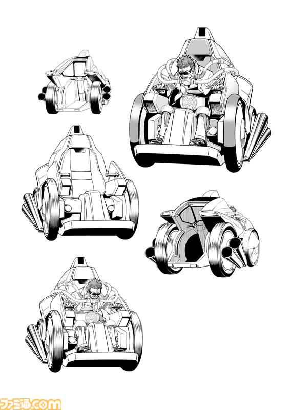 『チェイサーゲーム』衝撃の登場を果たした宮崎副社長型メカT1＆明星眼鏡の設定画を初公開