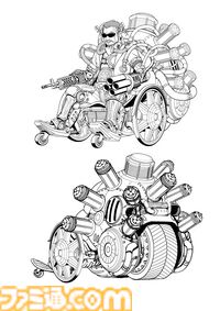 『チェイサーゲーム』衝撃の登場を果たした宮崎副社長型メカT1＆明星眼鏡の設定画を初公開