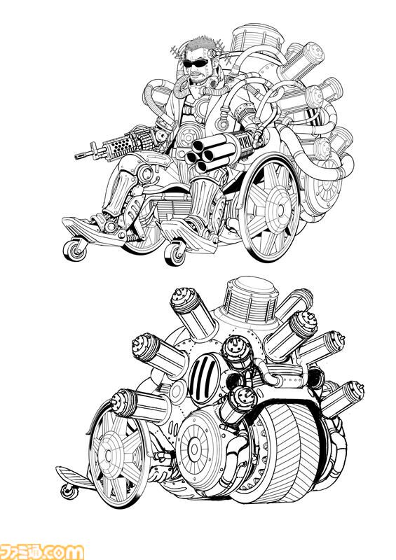 『チェイサーゲーム』衝撃の登場を果たした宮崎副社長型メカT1＆明星眼鏡の設定画を初公開