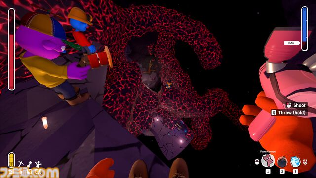 『Pratfall』最大4人で協力して落ちる・掘る・爆破する。愛犬を救い出すため、カオスな洞窟に潜っていく探検アクションがSteamに登場。4月20日配信開始