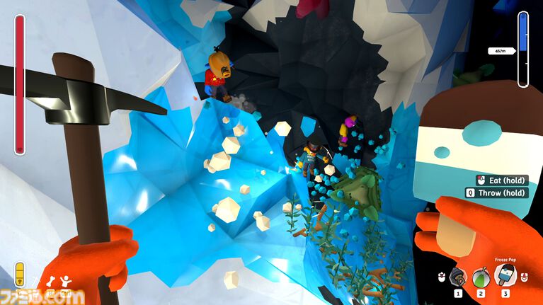 『Pratfall』最大4人で協力して落ちる・掘る・爆破する。愛犬を救い出すため、カオスな洞窟に潜っていく探検アクションがSteamに登場。4月20日配信開始