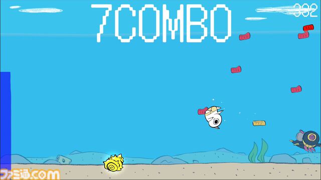 『鬼サザエトリ』ついさっき販売開始。『ゴブリン・ノーム・ホーン』の川尻こだまによるカジュアル素潜りアクションゲーム