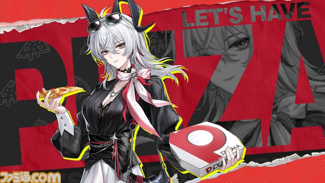 『鳴潮』ピザーラコラボが開催決定、ザンニーのコラボビジュアル解禁。コラボキャンペーンは5月20日より全国のピザーラで実施