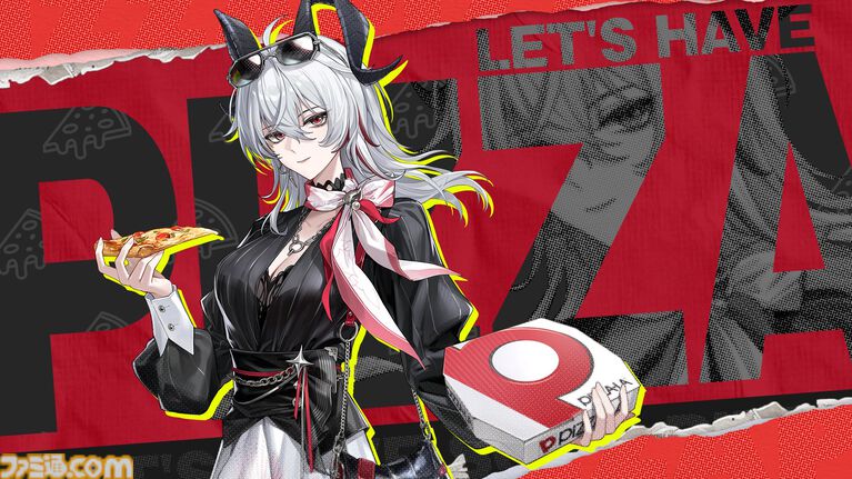 『鳴潮』ピザーラコラボが開催決定、ザンニーのコラボビジュアル解禁。コラボキャンペーンは5月20日より全国のピザーラで実施