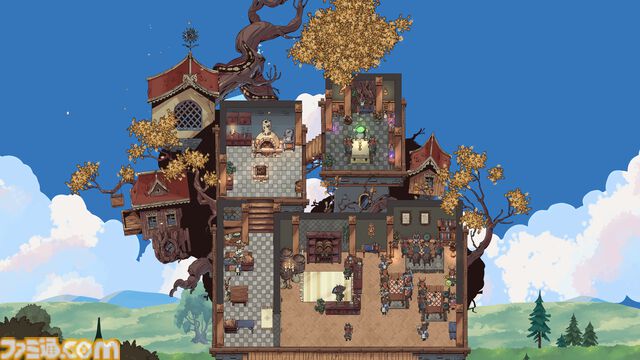 異教の神々や魔女をもてなす魔法の酒場経営シミュ『Baltic Folk』のストアページがSteamで公開