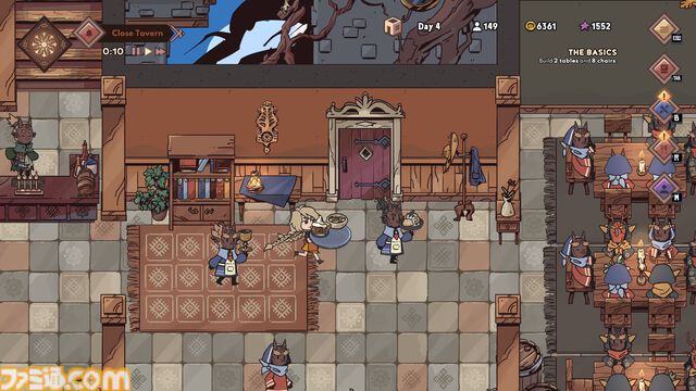 異教の神々や魔女をもてなす魔法の酒場経営シミュ『Baltic Folk』のストアページがSteamで公開