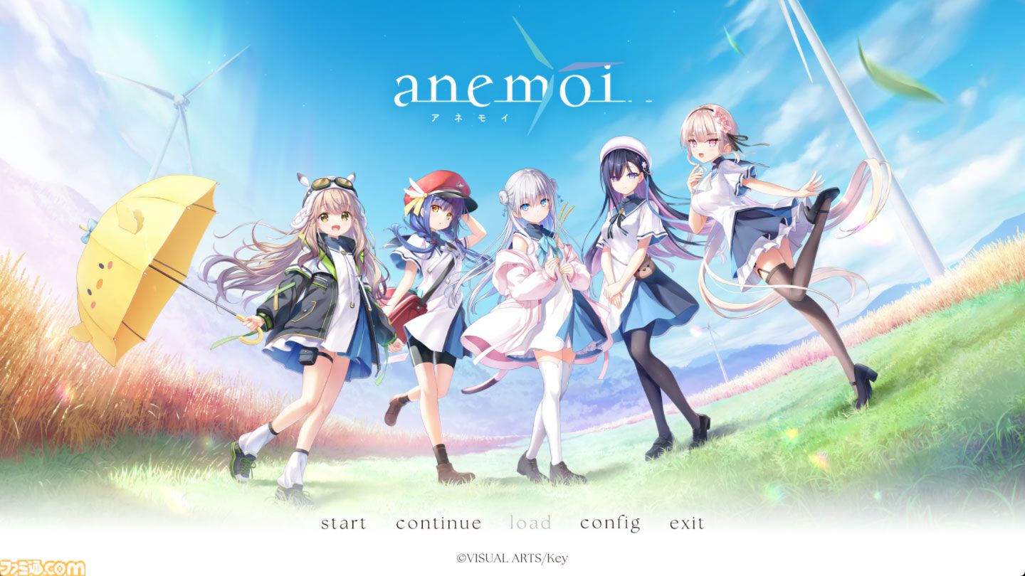 anemoi 新品未開封 Key新作『anemoi』は“笑い”からいくつもの感情を生む傑作。ビジュアル