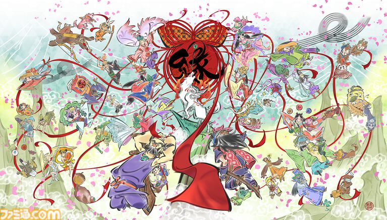 『大神』島崎麻里氏の描き下ろしのシリーズ20周年記念アートや特設サイトが公開。公式コンサートの追加公演が決定したほか、周年記念グッズの予約もスタート