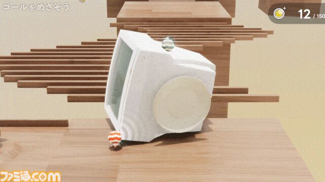 『コロコロフレンズ』まんまるボディで転がって、時にはモノとくっついて。障害物を乗り越えてゴールを目指す物理パズルアクションのSteamストアページが公開