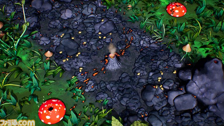 『アンツ × インフィニティ』アリの巣を巨大なコロニーへと拡大せよ。巣の最適化や戦いの指揮などを行うストラテジーゲームが発表