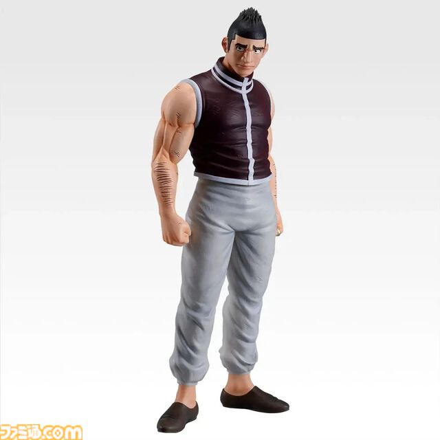 『ハンターハンター G.I.編』新作一番くじで“ゴレイヌ”フィギュアが登場。3人分になりそうなポーズで立体化。ビスケ（真の姿）やレイザーもラインアップ