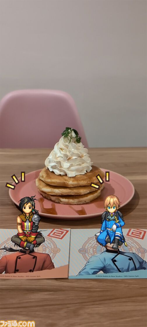 『百英雄伝』コラボカフェが原宿emo cafeで4月23日より開催。ARアプリを使えば特典コースターからドット絵が出現