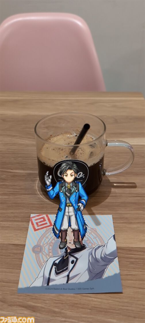 『百英雄伝』コラボカフェが原宿emo cafeで4月23日より開催。ARアプリを使えば特典コースターからドット絵が出現