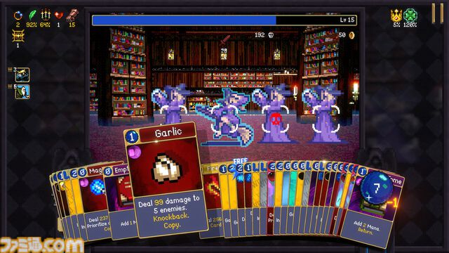 『Vampire Crawlers（ヴァンパイア クローラーズ）』が4/22発売。人気ローグライク『ヴァンサバ』がデッキ構築型カードゲームに。カードを組み合わせたコンボで敵をなぎ倒せ