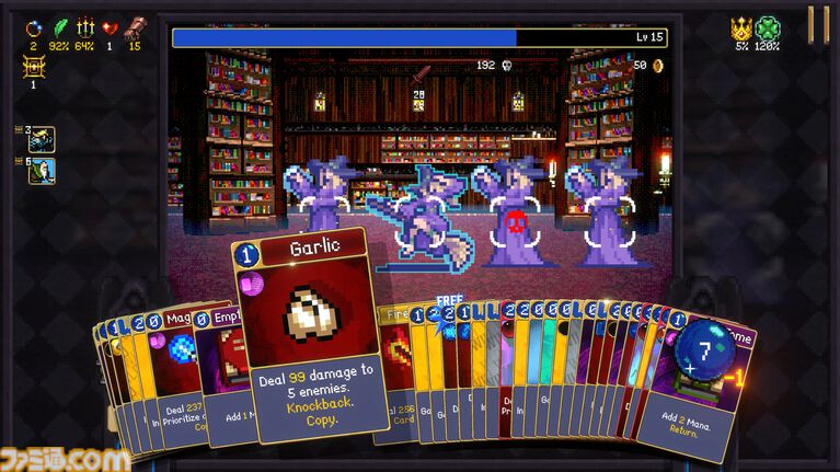 『Vampire Crawlers（ヴァンパイア クローラーズ）』が4/22発売。人気ローグライク『ヴァンサバ』がデッキ構築型カードゲームに。カードを組み合わせたコンボで敵をなぎ倒せ