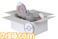 『ポケモン』イーブイ、ワニノコ、チラーミィ、コレクレーのミニフィギュアガチャが5月下旬に発売。箱にかくれる姿がかわいい