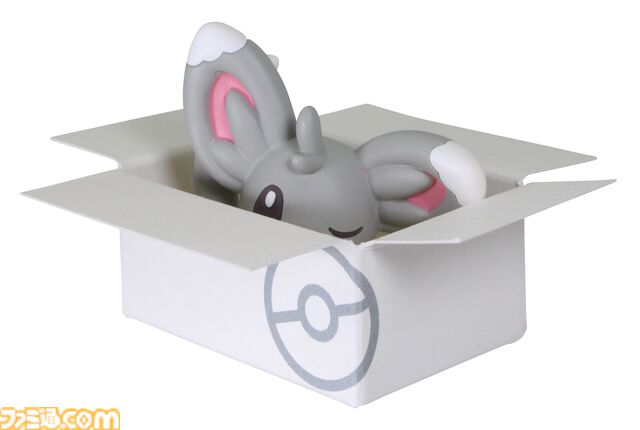 『ポケモン』イーブイ、ワニノコ、チラーミィ、コレクレーのミニフィギュアガチャが5月下旬に発売。箱にかくれる姿がかわいい