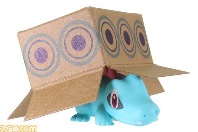 『ポケモン』イーブイ、ワニノコ、チラーミィ、コレクレーのミニフィギュアガチャが5月下旬に発売。箱にかくれる姿がかわいい