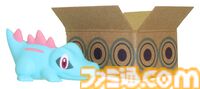 『ポケモン』イーブイ、ワニノコ、チラーミィ、コレクレーのミニフィギュアガチャが5月下旬に発売。箱にかくれる姿がかわいい