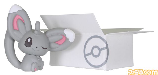 『ポケモン』イーブイ、ワニノコ、チラーミィ、コレクレーのミニフィギュアガチャが5月下旬に発売。箱にかくれる姿がかわいい