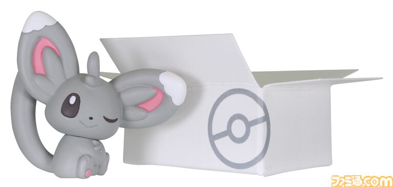 『ポケモン』イーブイ、ワニノコ、チラーミィ、コレクレーのミニフィギュアガチャが5月下旬に発売。箱にかくれる姿がかわいい